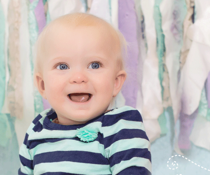 Evelyn, 1 Year & Cake Smash