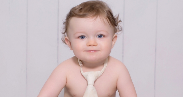 Michael, 1 Year & Cake Smash