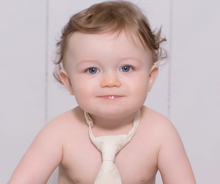 Michael, 1 Year & Cake Smash