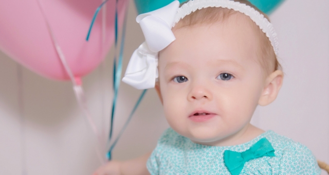Zoey, 1 Year & Cake Smash