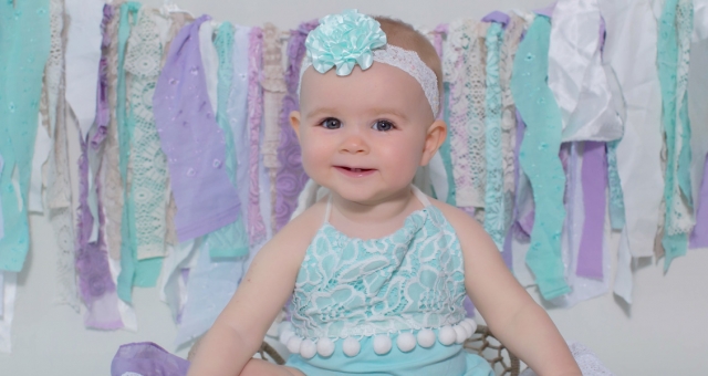 Olivia, 1 Year & Cake Smash