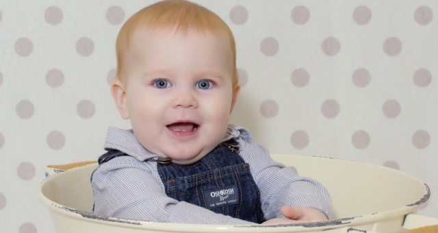 Colton, 1 Year & Cake Smash
