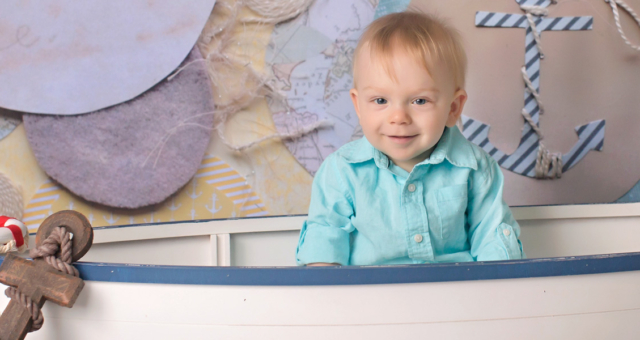 Camden, 1 Year & Cake Smash