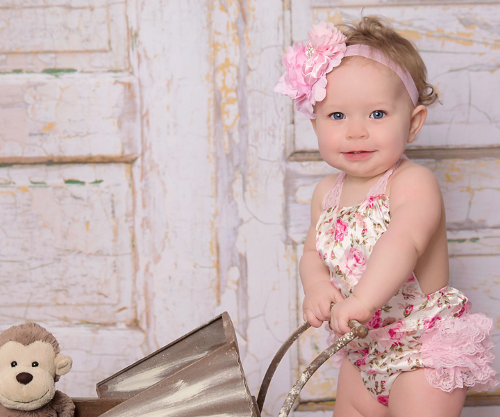 Hannah, 1 Year & Cake Smash